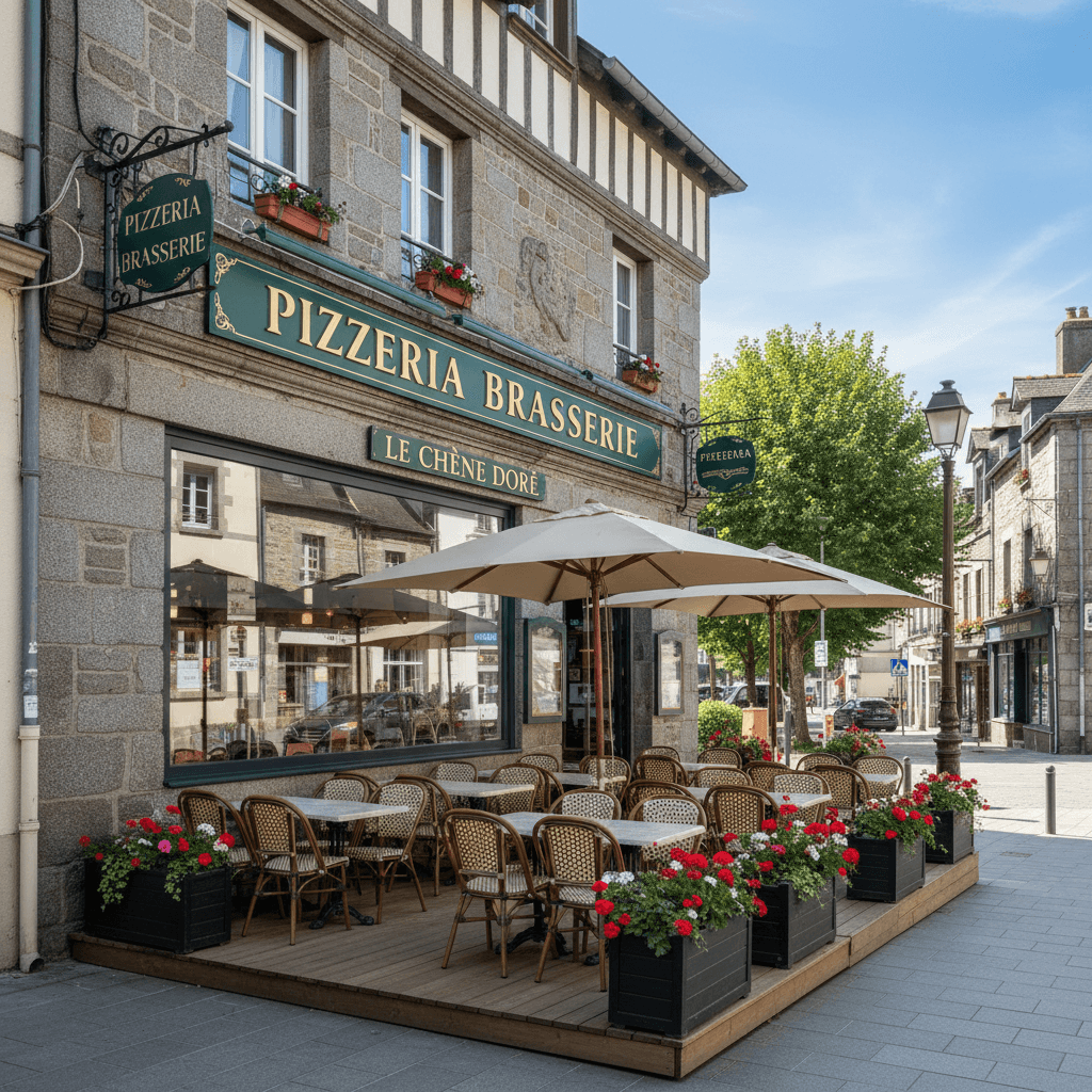 Restaurant 120m² à Vannes : terrasse - licence IV - Image 1
