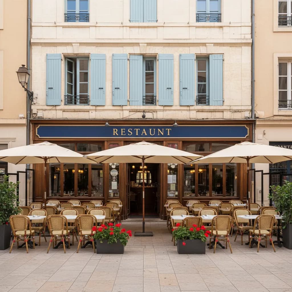 Restaurant 656m² à Montpellier : terrasse - extraction - Image 1