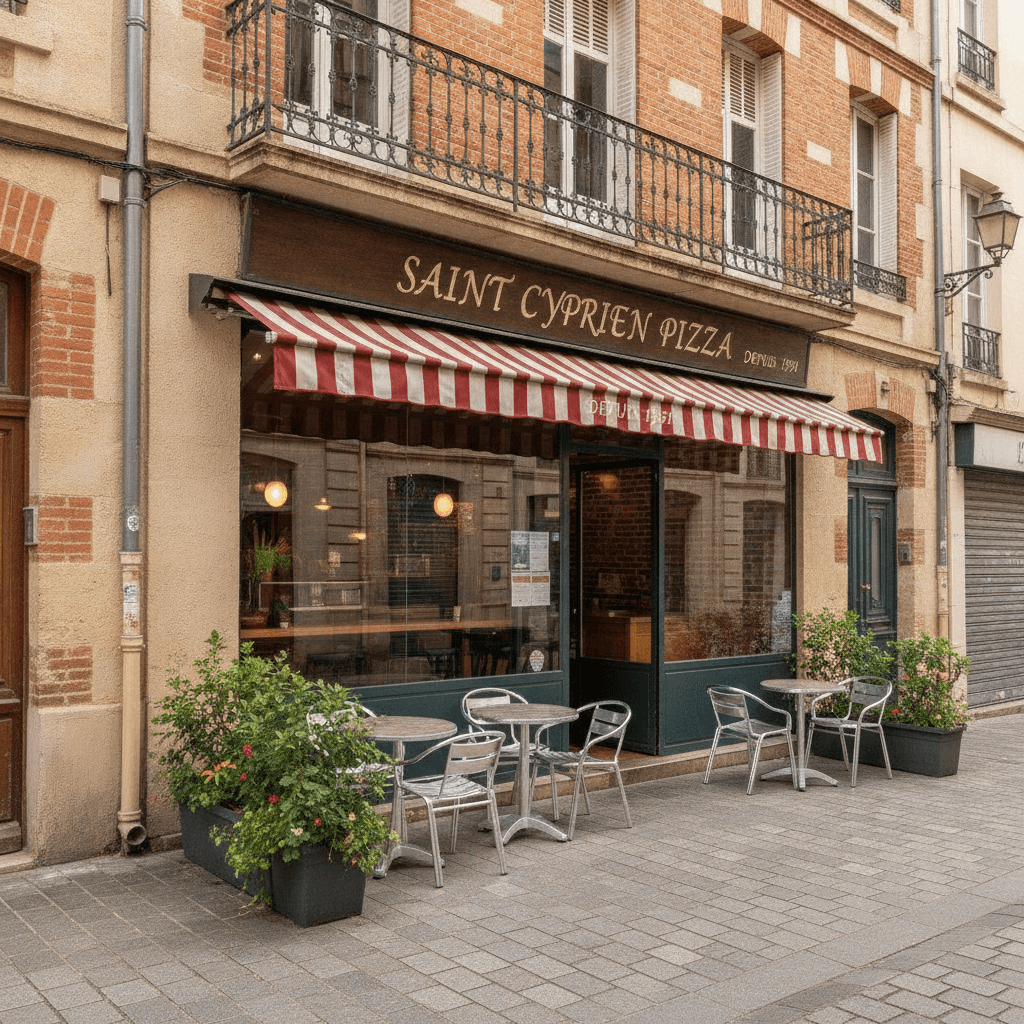 Fast-food 84m² à Toulouse : terrasse - Image 1