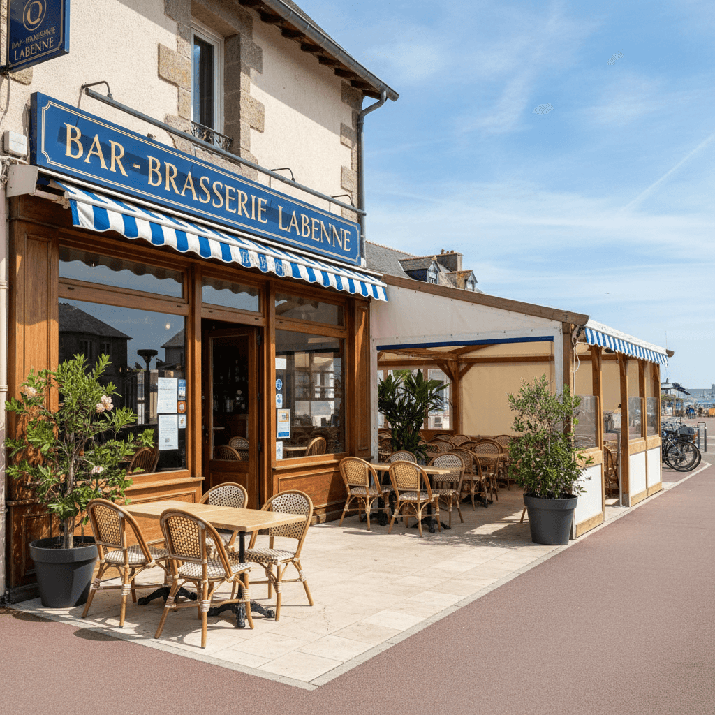 Bar-brasserie 170m² à Labenne : terrasse - licence IV - Image 1