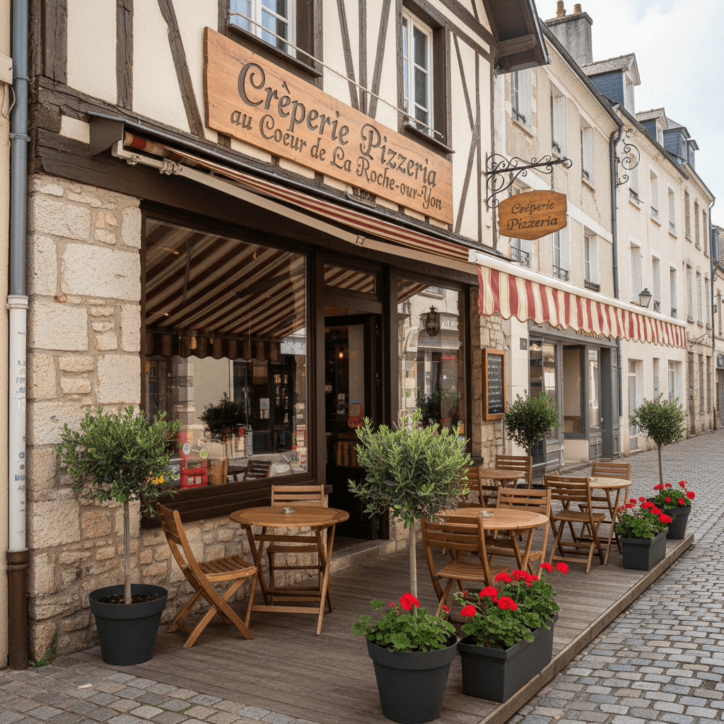 Restaurant à La Roche-Sur-Yon : cuisine équipée - Image 1