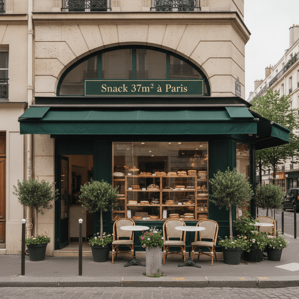 Snack 37m² à Paris : cave/réserve en liquidation judiciaire - Image 1