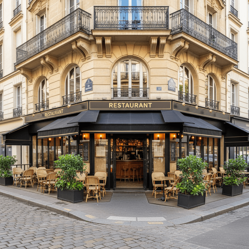 Restaurant 108 couverts à Paris : extraction