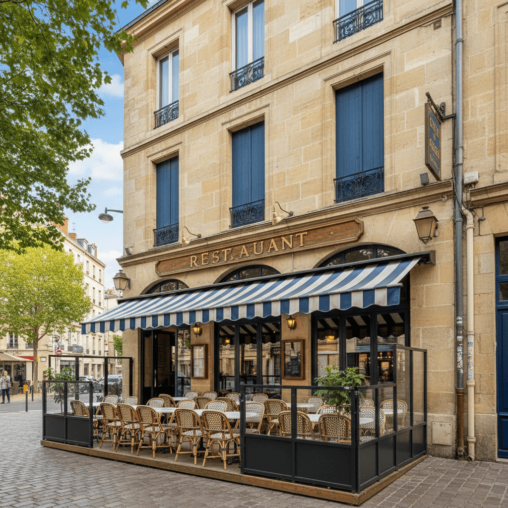 Restaurant 160m² à Bordeaux : extraction - cuisine équipée en liquidation judiciaire