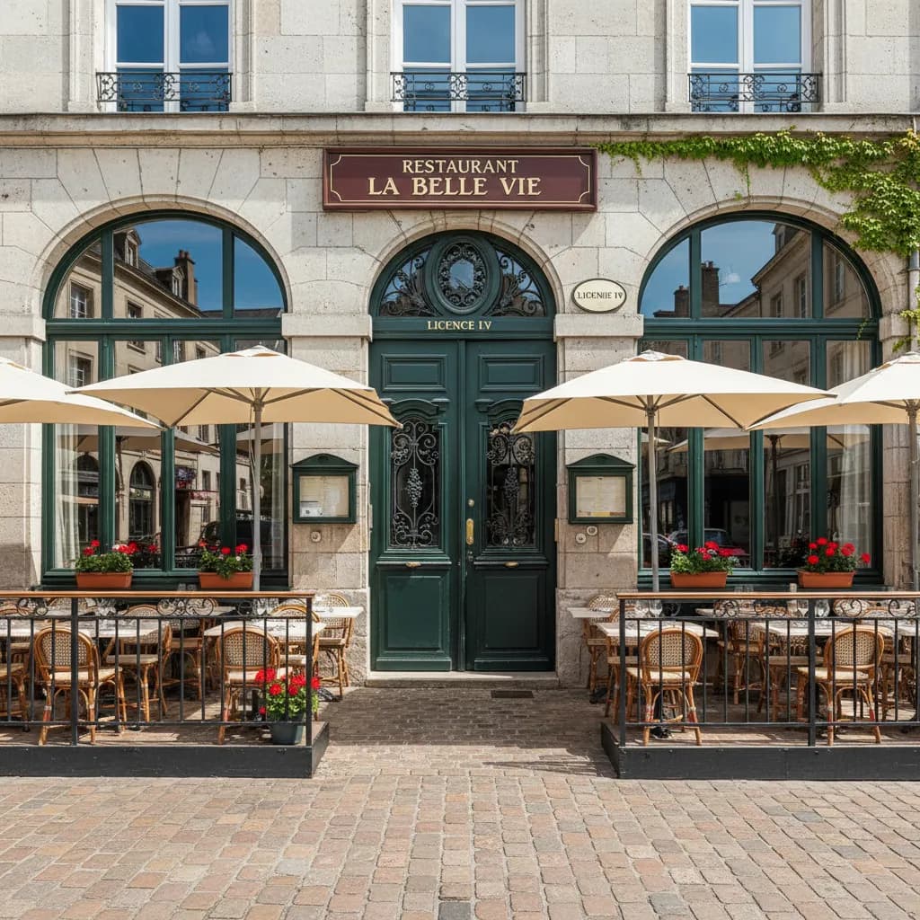 Restaurant 776m² à Nantes : terrasse - licence IV - Image 1