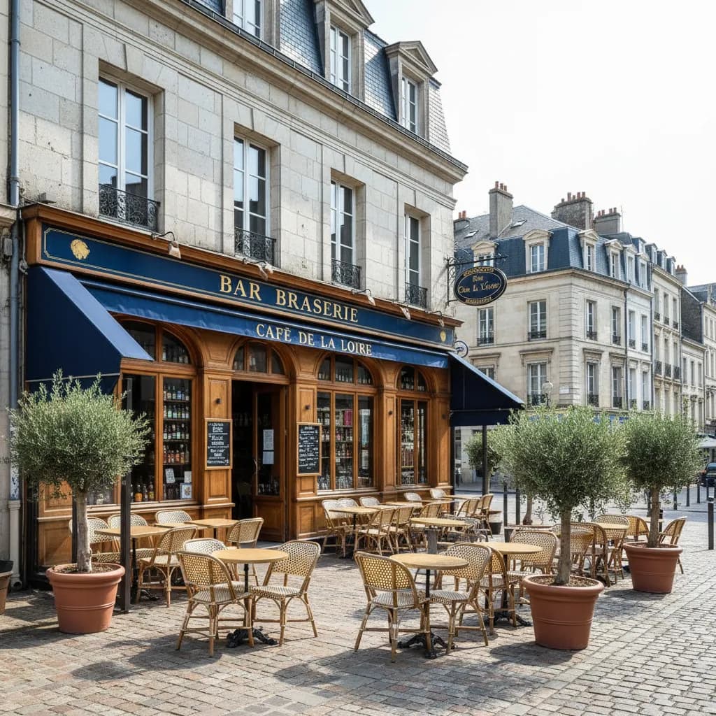 Bar-brasserie 80m² à Nantes : terrasse - licence IV - Image 1