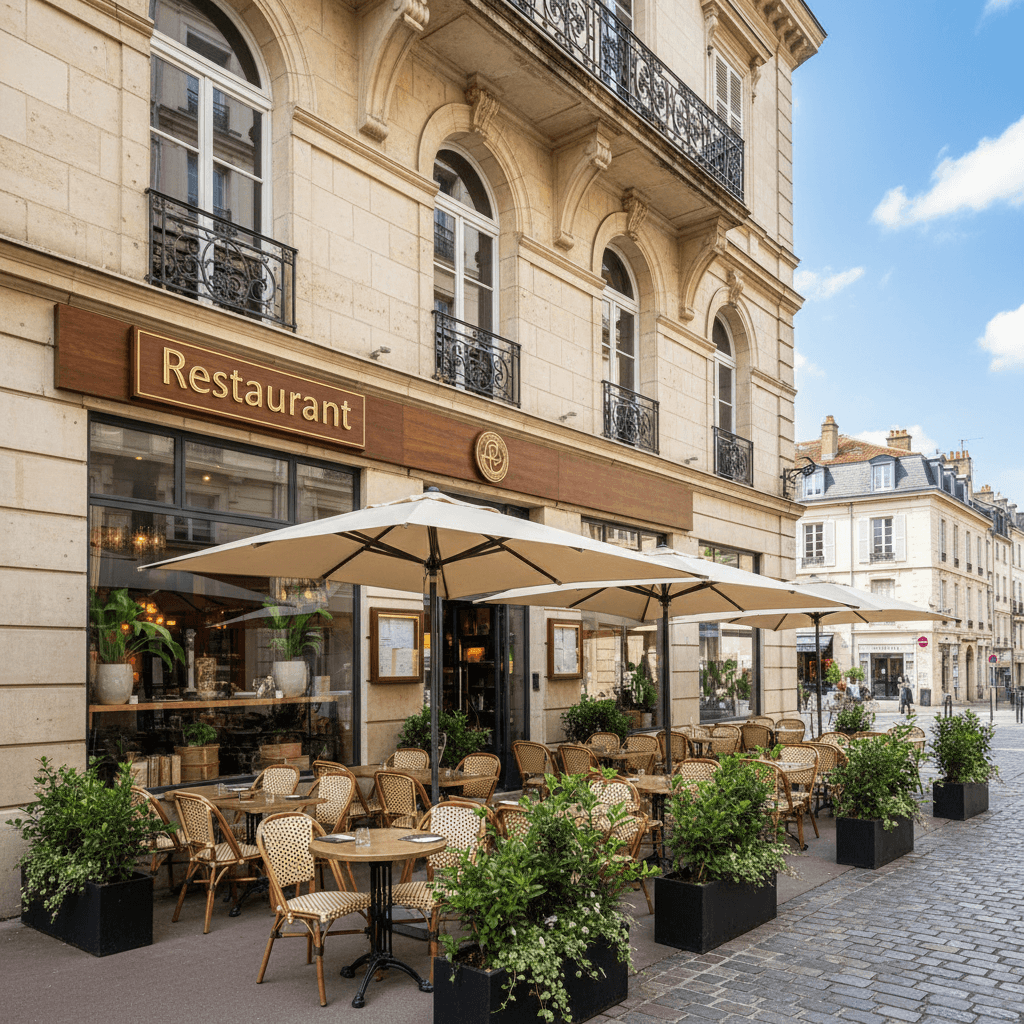 Restaurant à Corenc : terrasse - licence IV