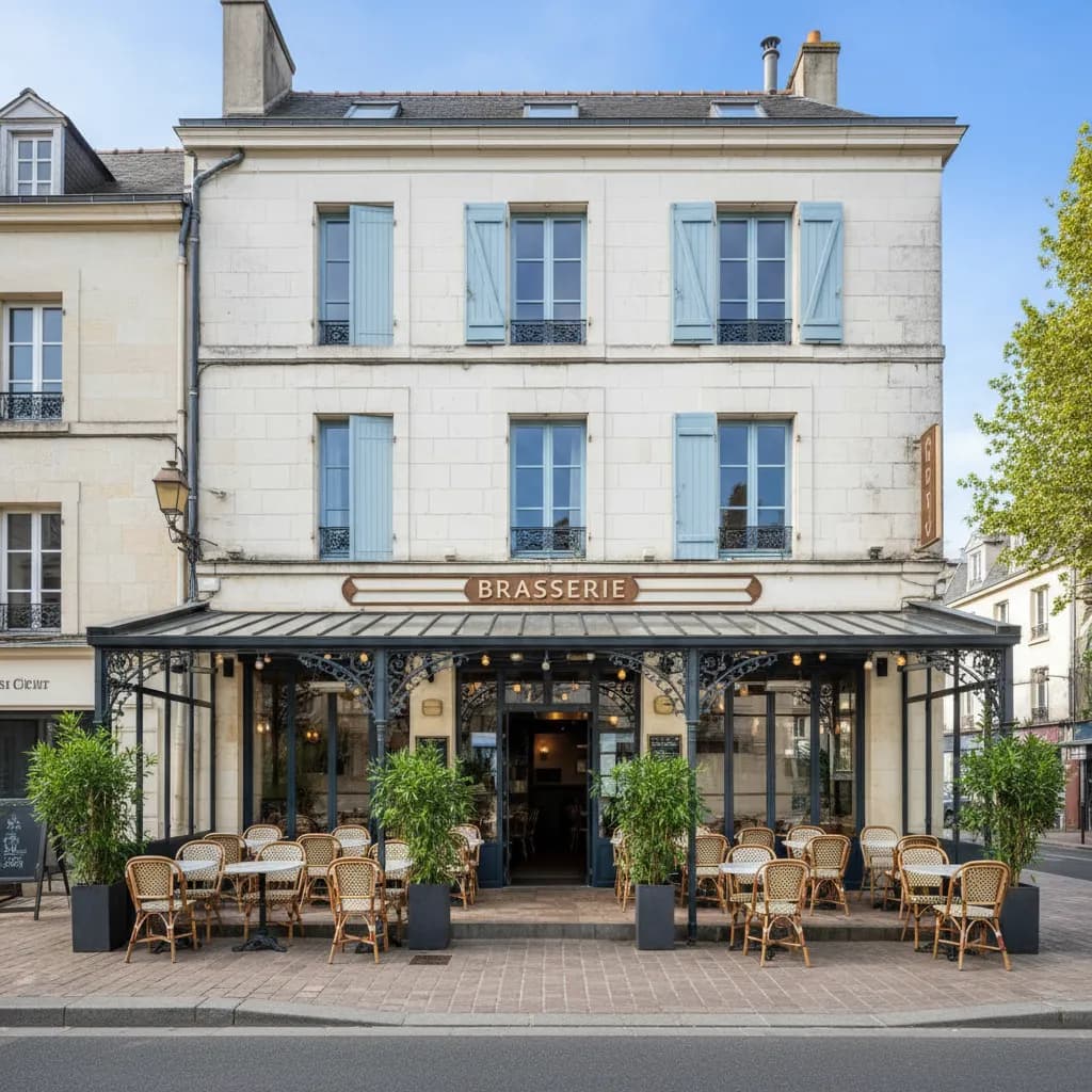 Bar-brasserie à Angers : terrasse - licence IV - Image 1