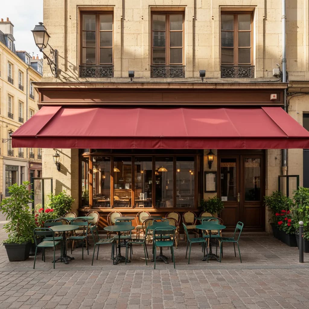 Restaurant 40m² à Bordeaux : terrasse - cuisine équipée - Image 1