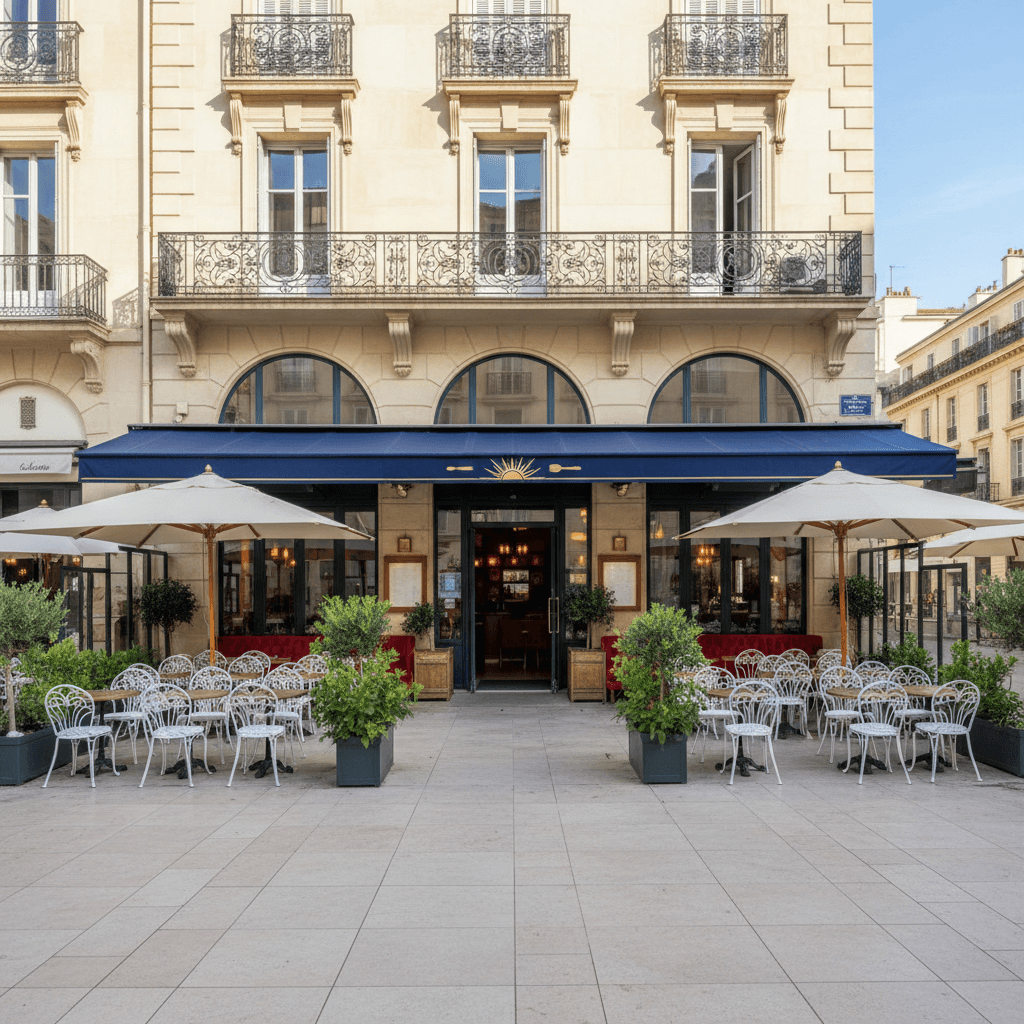 Bar-brasserie 100m² à Cannes : terrasse - licence IV - Image 1