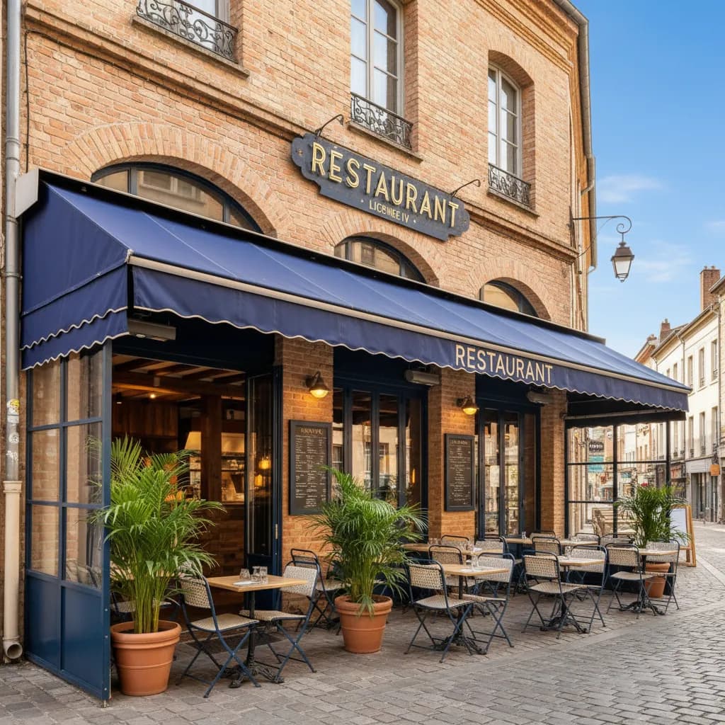 Restaurant à Toulouse : terrasse - licence IV - Image 1