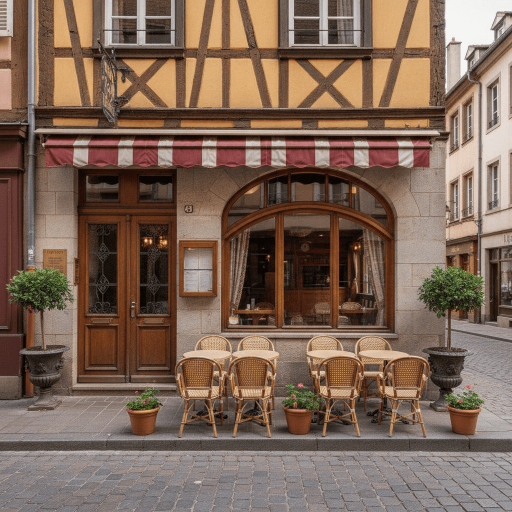 Bar-brasserie à Strasbourg : terrasse - licence IV