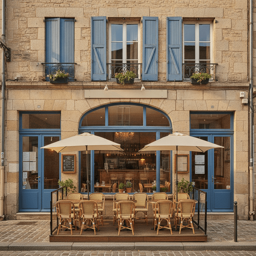 Restaurant 150m² à Angers : extraction - cuisine équipée - Image 1