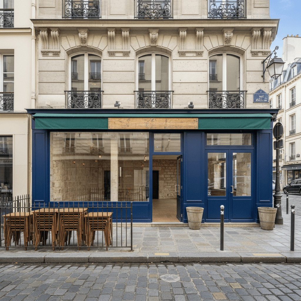 Local commercial idéal pour restauration à Paris 3e - Image 1