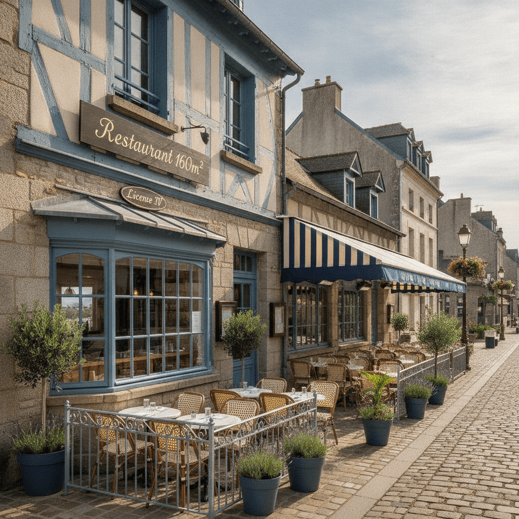 Restaurant 160m² à Cherbourg-En-Cotentin : terrasse - licence IV - Image 1