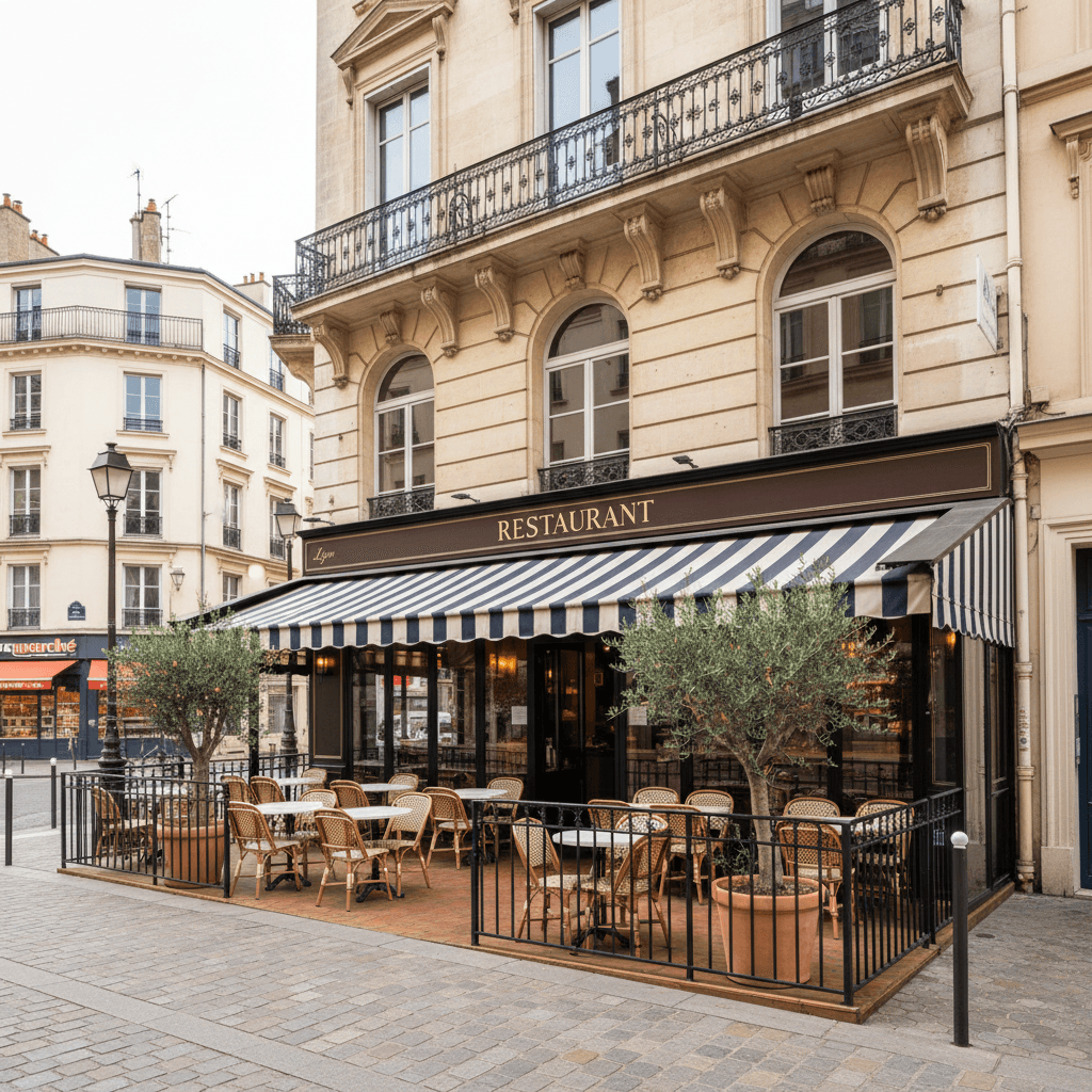 Restaurant spacieux avec terrasse à Lyon