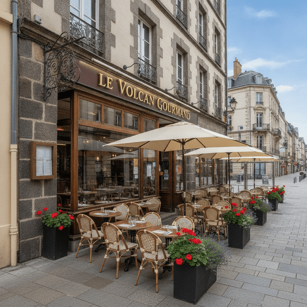 Restaurant 300m² à Clermont-Ferrand : terrasse - licence IV