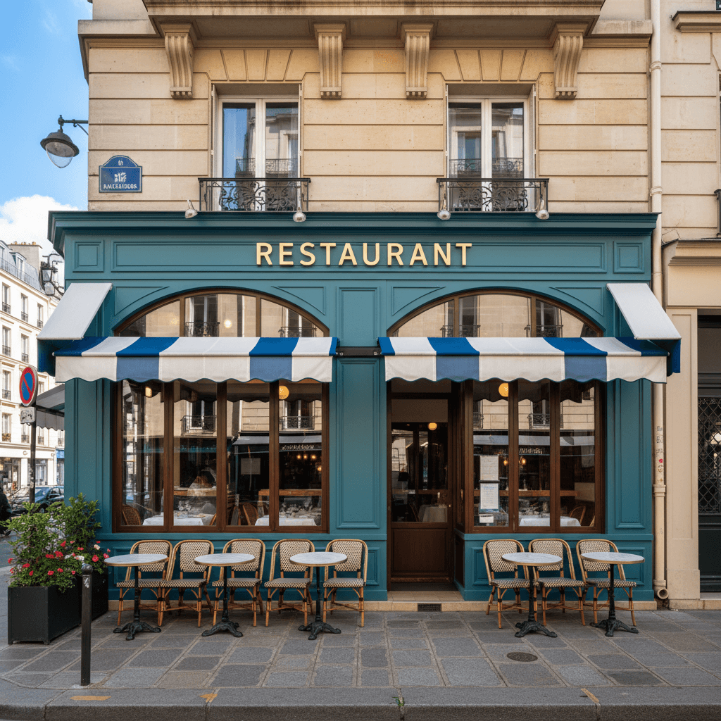 Restaurant 94m² à Paris : licence IV - extraction