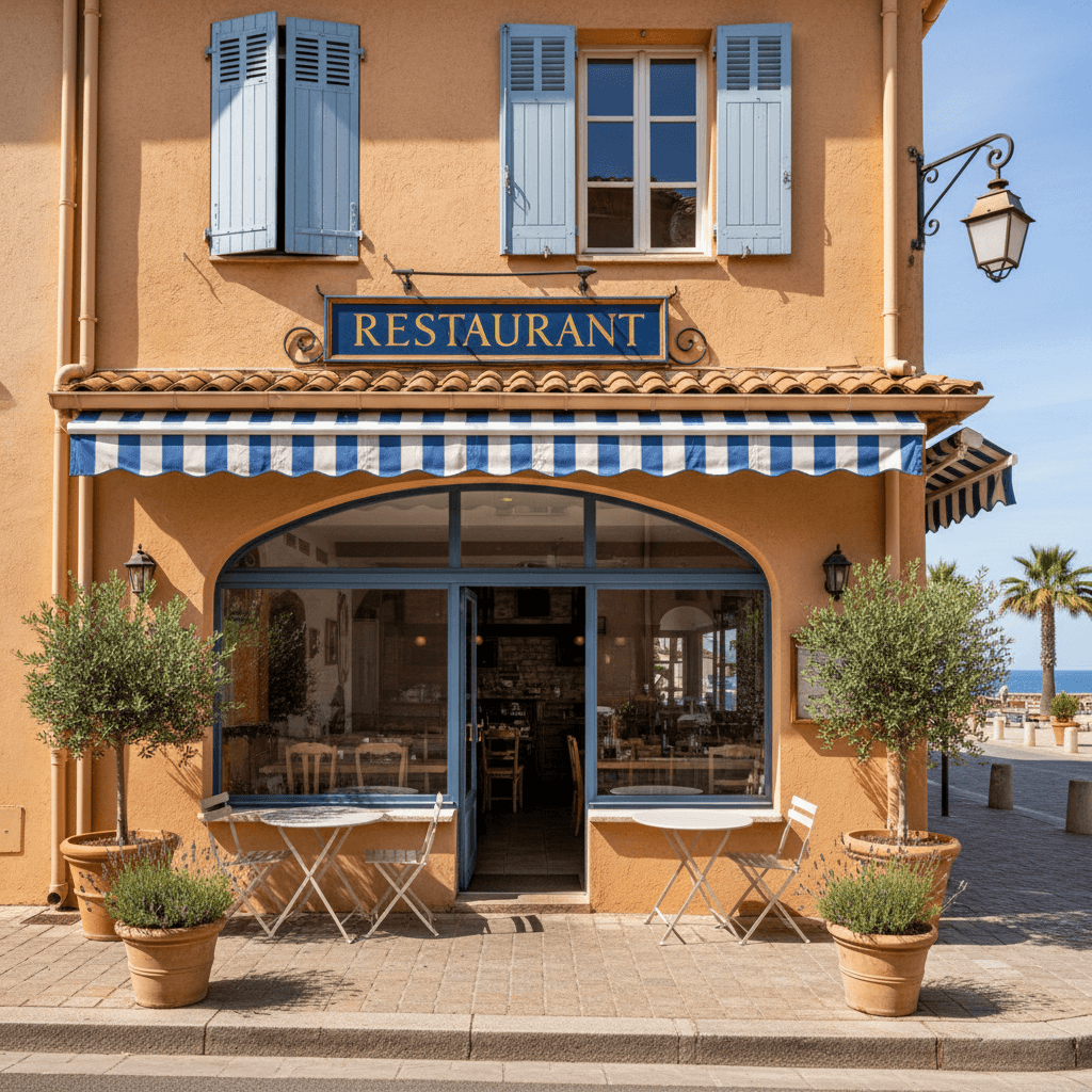 Restaurant 30m² à Sanary-Sur-Mer : cuisine équipée