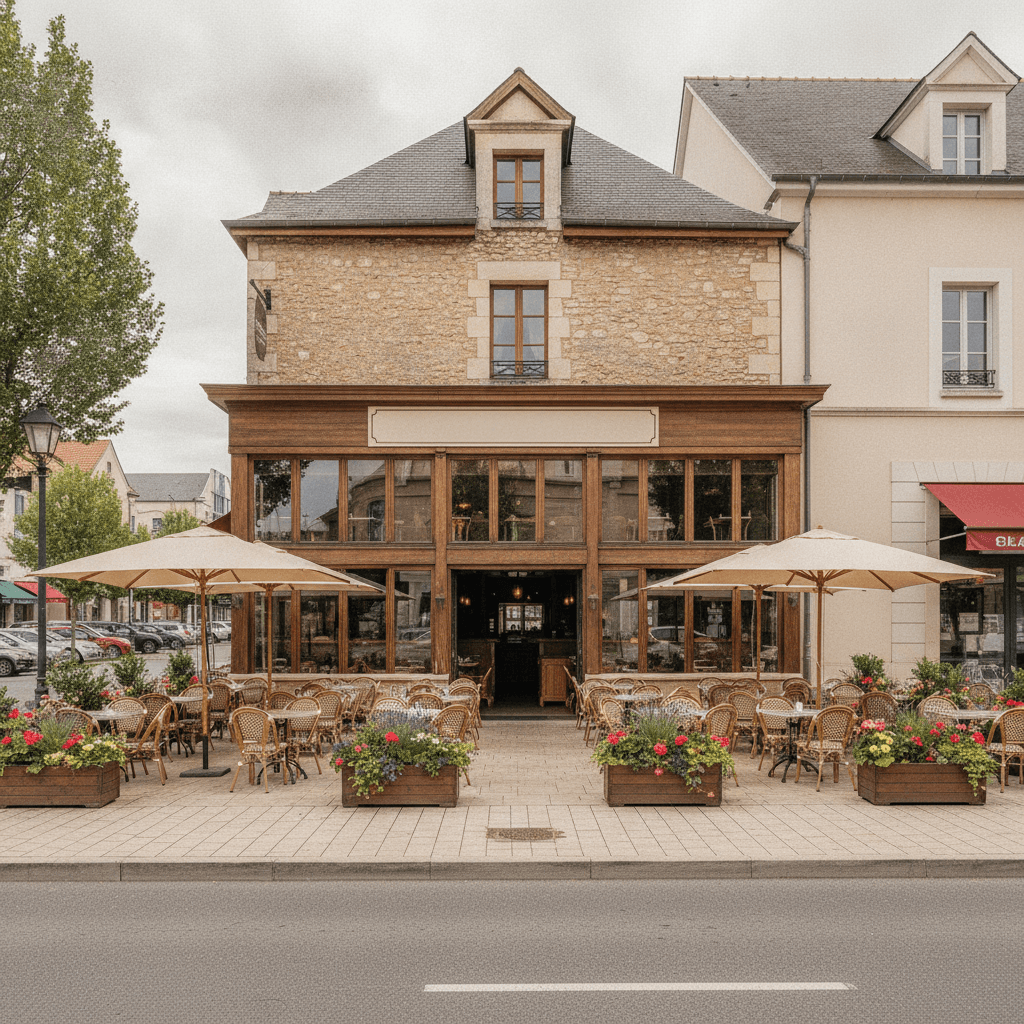 Restaurant 400m² à Bruay-la-Buissière : terrasse - licence IV - Image 1
