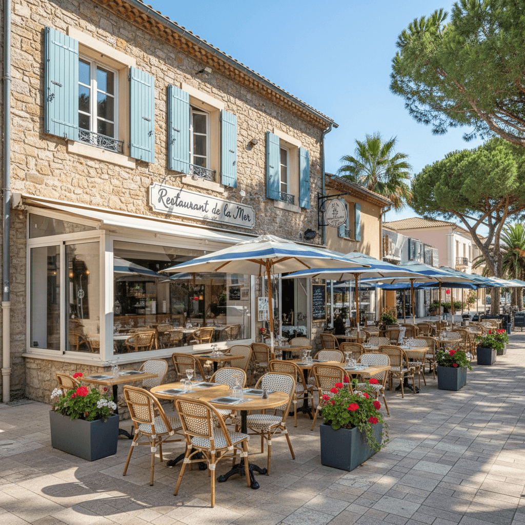 Restaurant 77m² à Argelès-Sur-Mer : terrasse - licence IV - Image 1