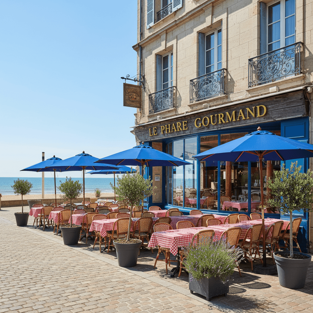 Restaurant à La Roche-Sur-Yon : terrasse - licence IV - Image 1