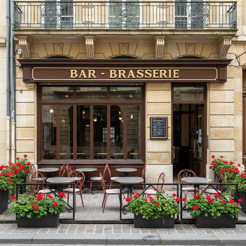 Bar-brasserie 55m² à Bordeaux : licence IV - Image 1