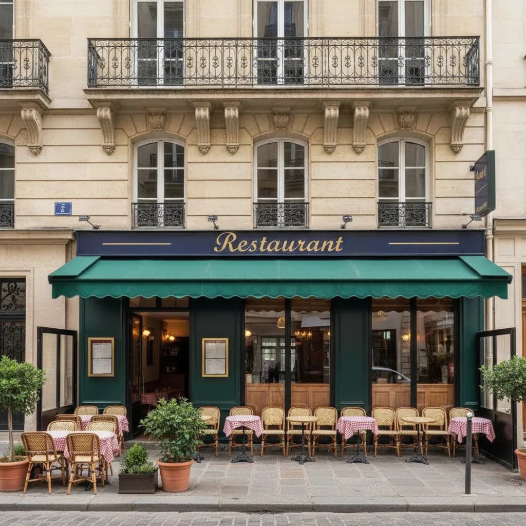 Restaurant 80 couverts à Saint-Denis : terrasse - licence IV - Image 1