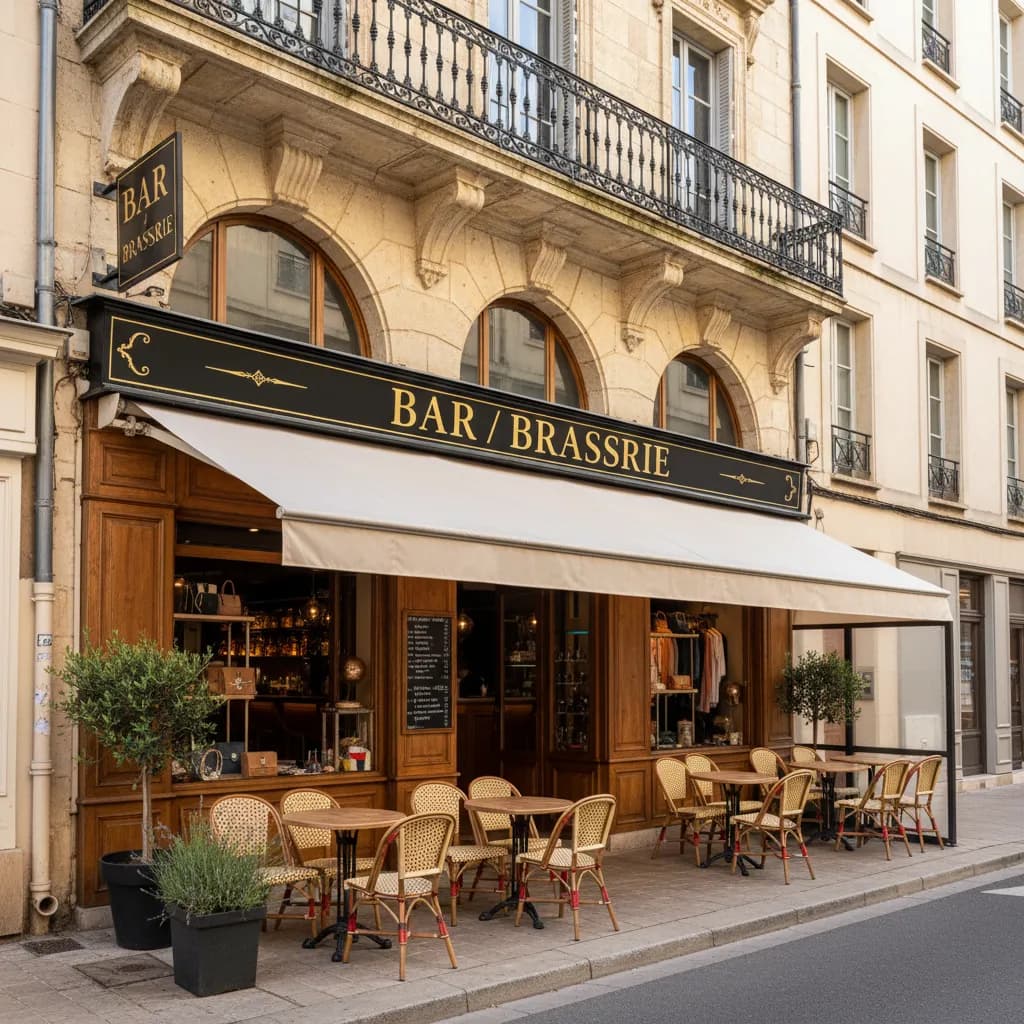 Bar-brasserie 300m² à Montpellier : terrasse - licence IV - Image 1