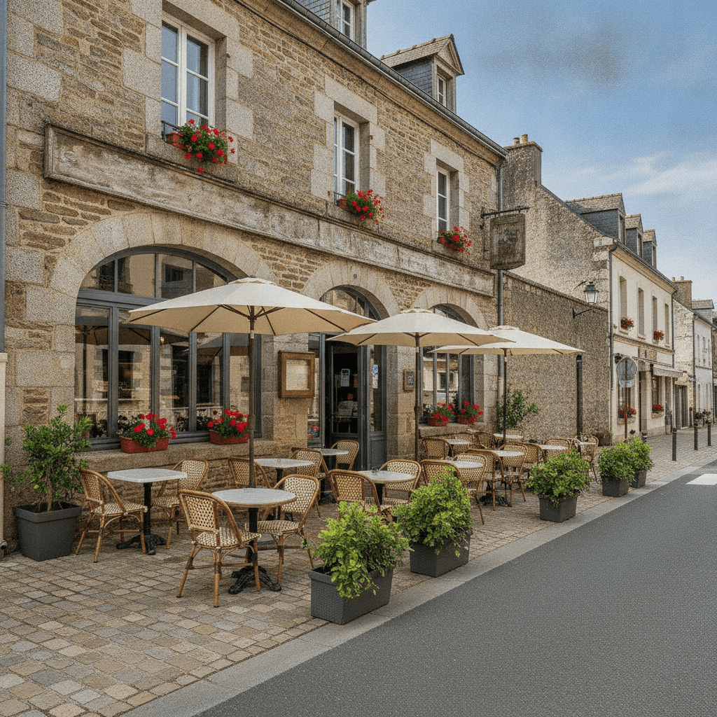 Restaurant 400m² à Loudéac : terrasse - licence IV - Image 1