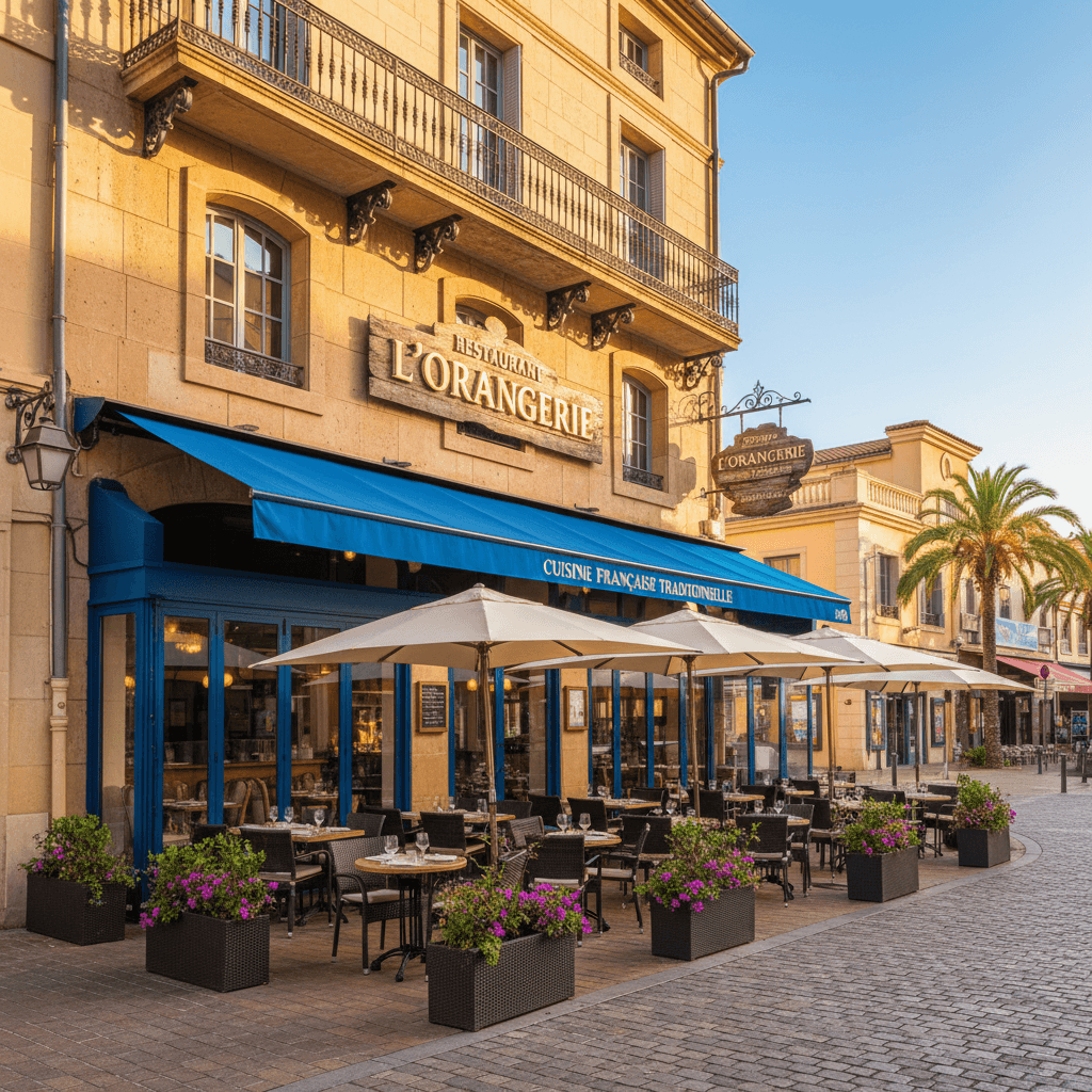 Restaurant 250m² à Perpignan : terrasse - extraction - Image 1