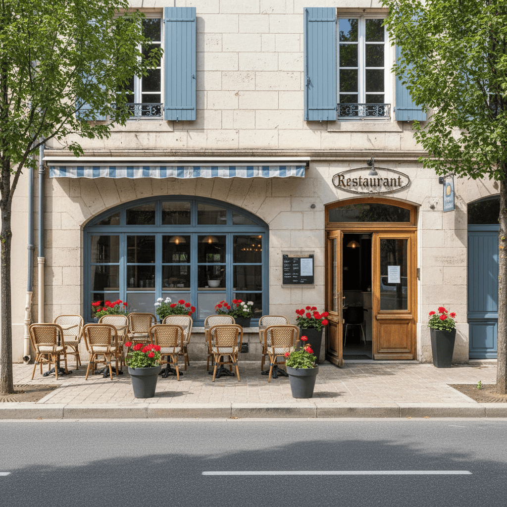 Restaurant 150m² à Saint-Genis-Laval : terrasse - licence IV - Image 1