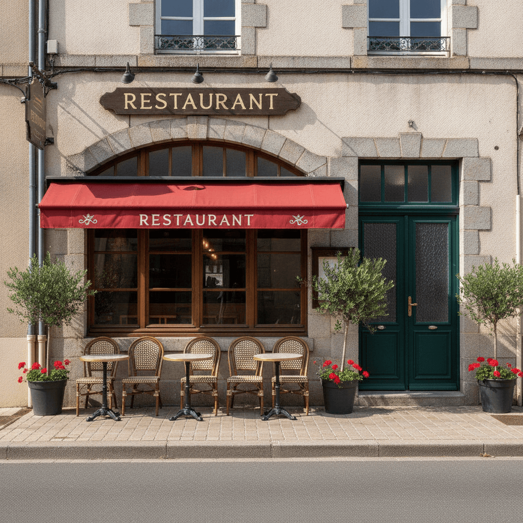 Restaurant 68m² à Vern-Sur-Seiche : terrasse - licence IV