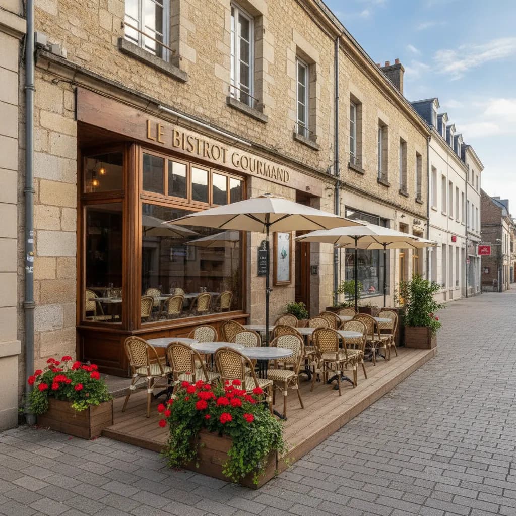 Restaurant 120m² à Lesquin : terrasse - extraction - Image 1