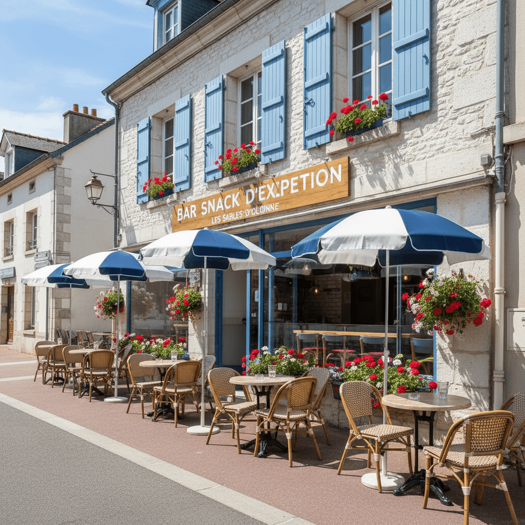 Snack 140m² à Les Sables-D'Olonne : terrasse - licence IV - Image 1