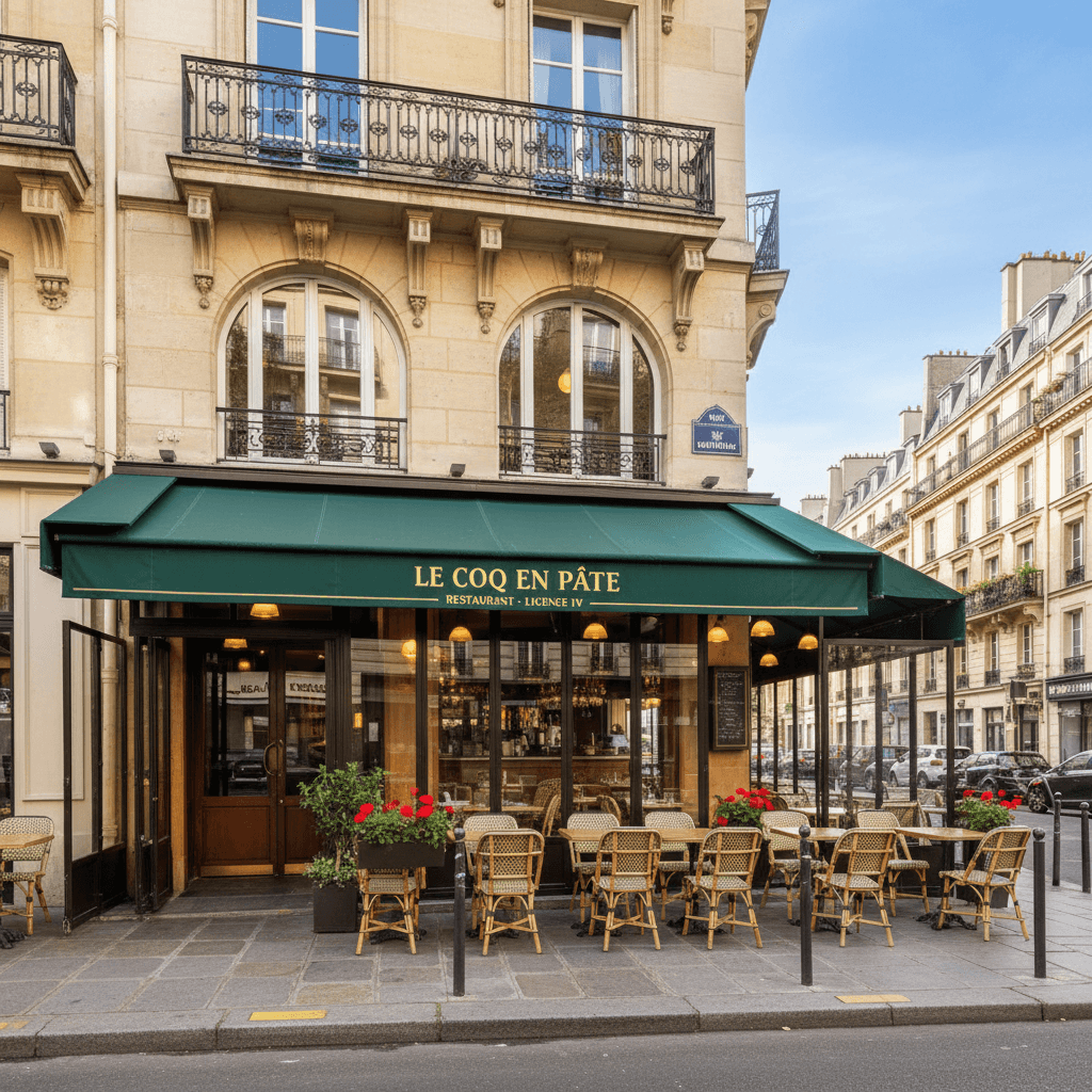 Restaurant 65 couverts à Paris : terrasse - licence IV - Image 1