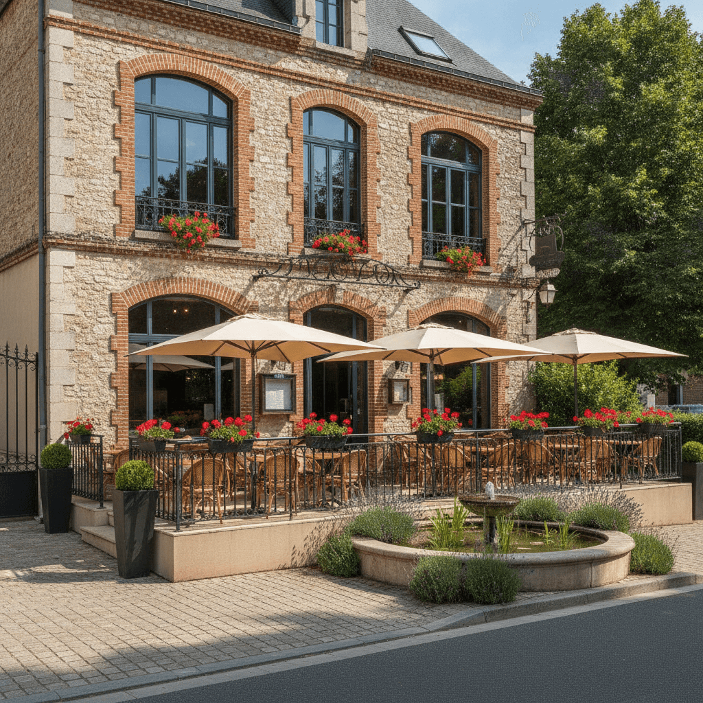Restaurant 540m² à Saint-Sébastien-De-Morsent : terrasse - licence IV