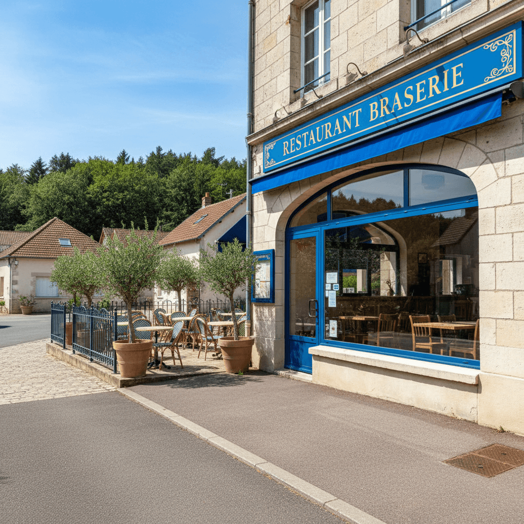 Bar-brasserie à Mouilleron-Le-Captif : terrasse - licence IV - Image 1