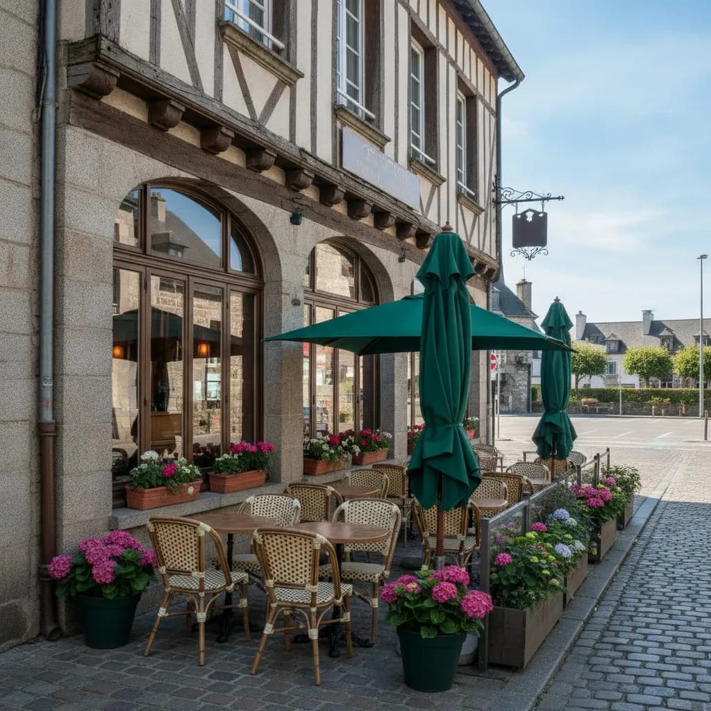 Restaurant 80m² à Vannes : cuisine équipée - cave/réserve - Image 1