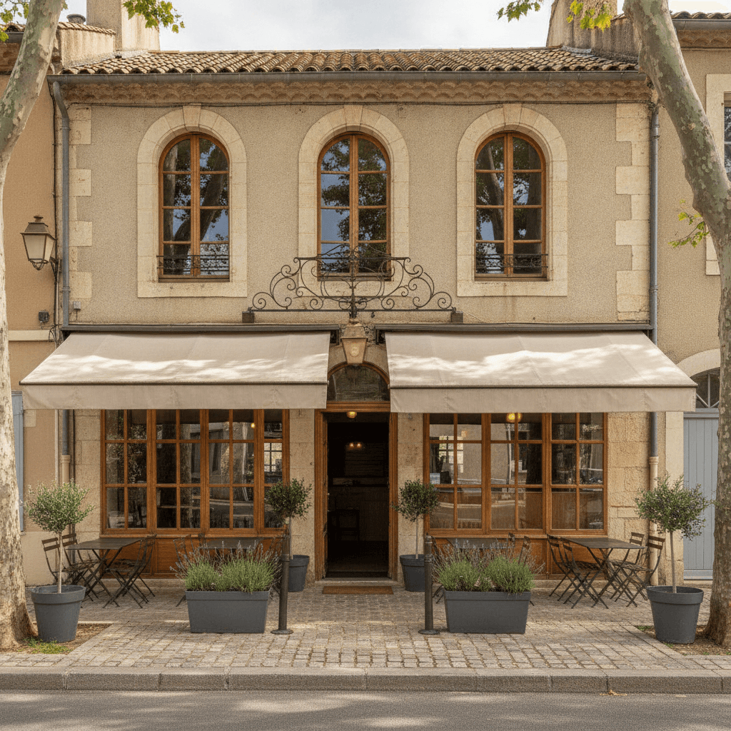 Bar-brasserie 165m² à Roquevaire : terrasse - licence IV - Image 1