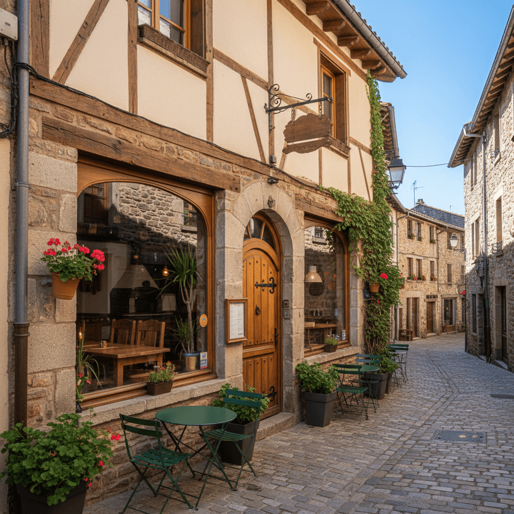Restaurant 75m² à Saint-Jean-Pied-De-Port : terrasse - licence IV - Image 1