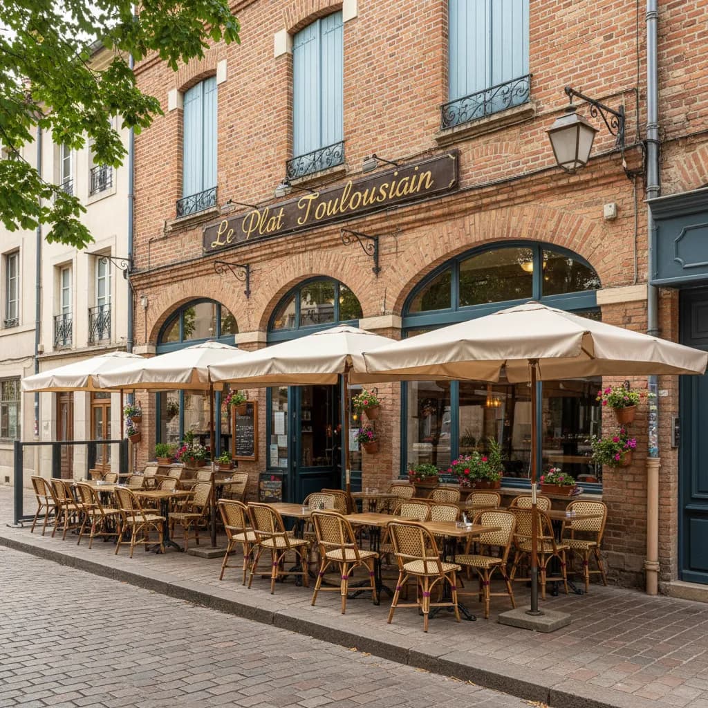 Restaurant 350m² à Toulouse : terrasse - licence IV - Image 1