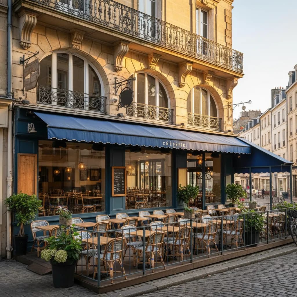 Restaurant à Nantes : terrasse - licence IV - Image 1