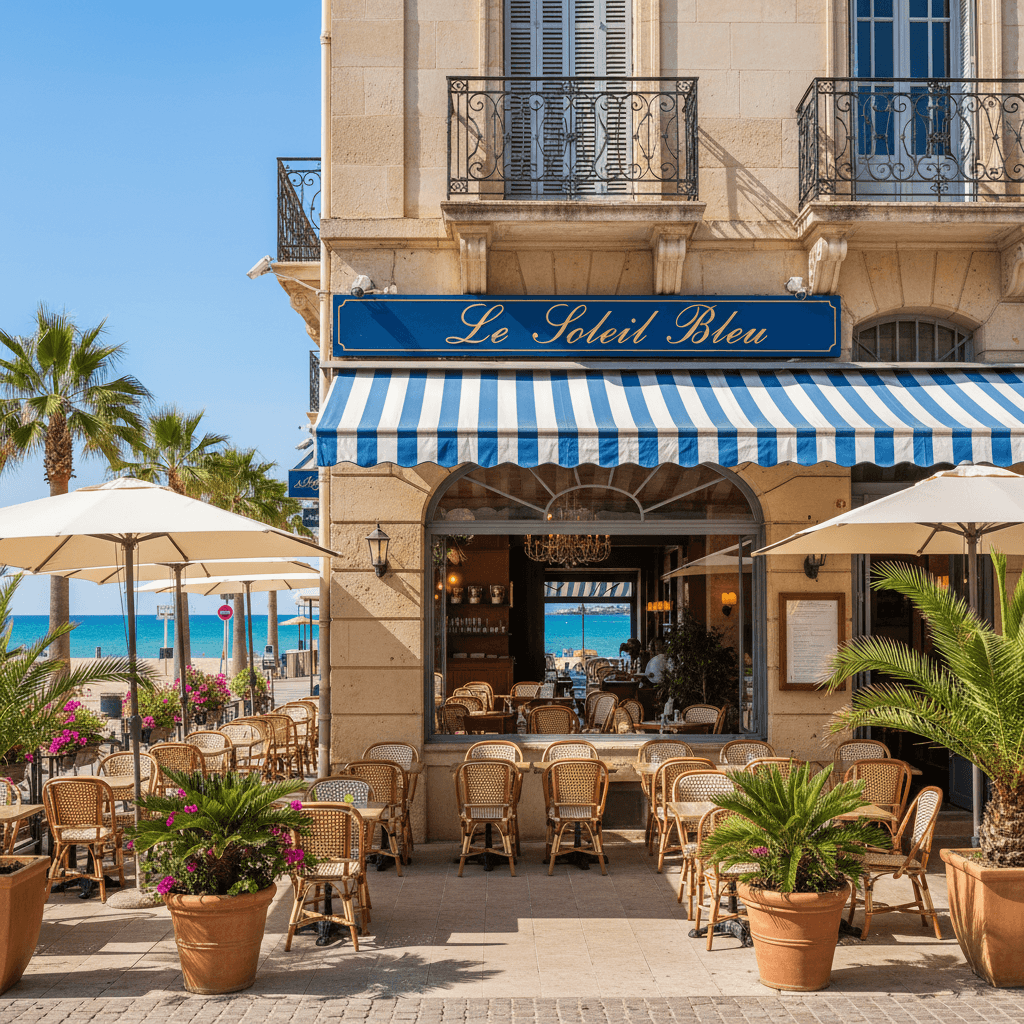 Restaurant 80m² à Perpignan : terrasse - licence IV - Image 1