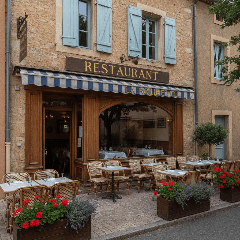 Restaurant 94m² à Marie : terrasse - extraction - Image 1
