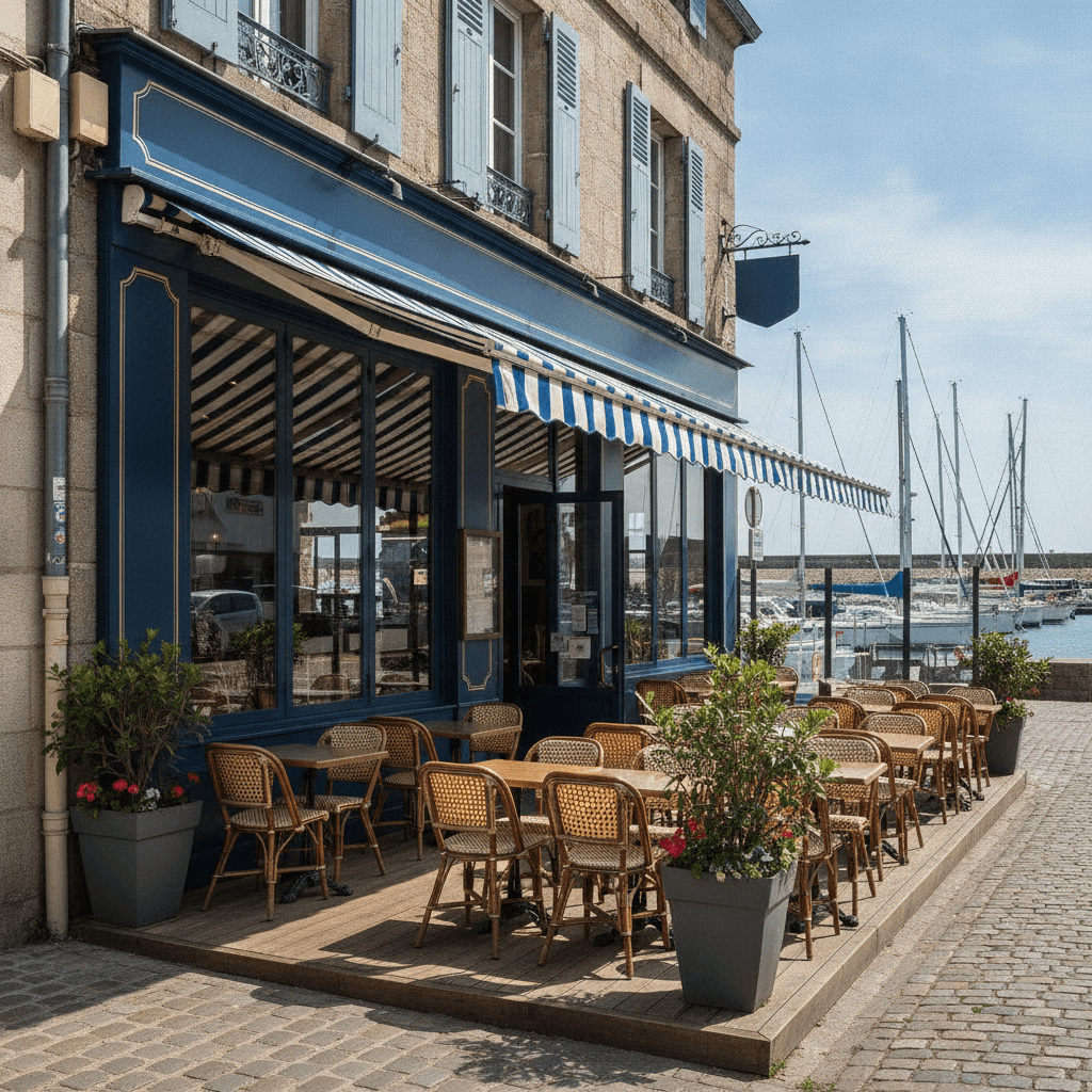Restaurant 150m² à Vannes : terrasse - licence IV - Image 1