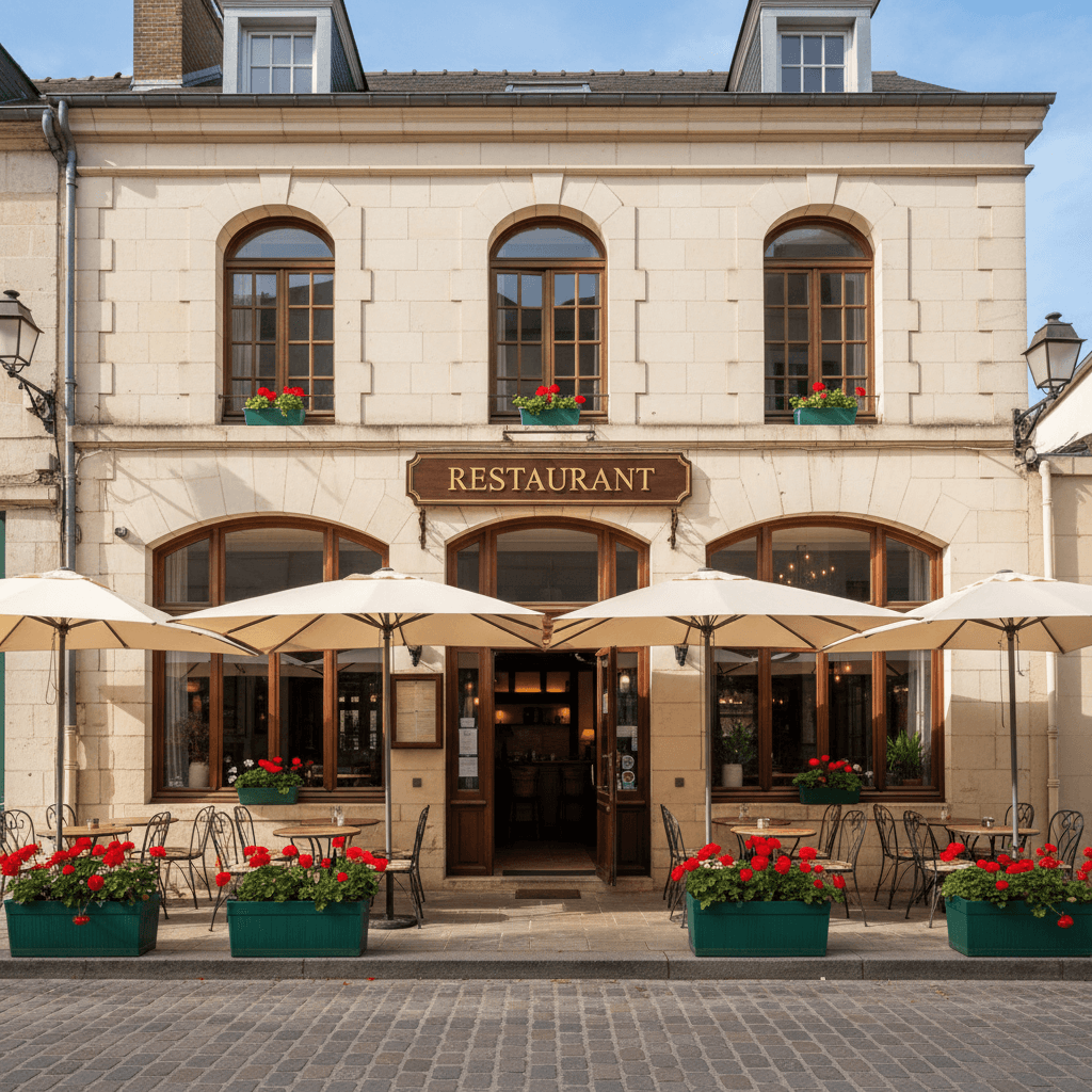 Restaurant 163m² à Montivilliers : terrasse - licence IV - Image 1