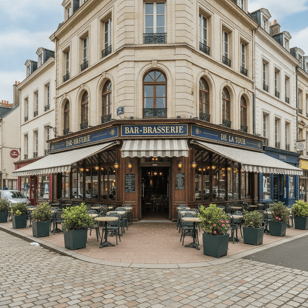 Bar-brasserie 150m² à Calais : terrasse - licence IV - Image 1