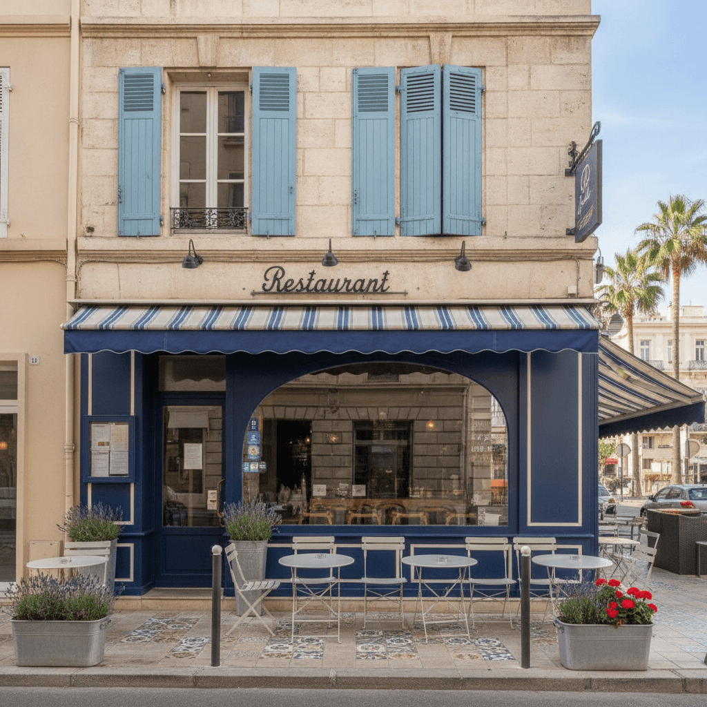 Restaurant 90m² à Marseille : extraction - cuisine équipée - Image 1