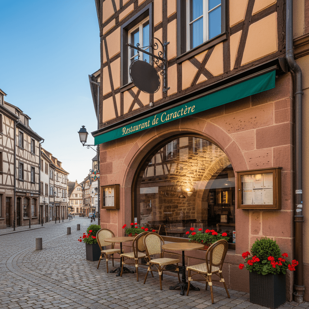 Restaurant à Haguenau : terrasse - licence IV - Image 1